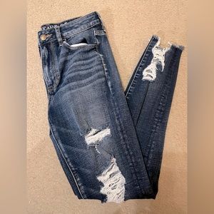 American Eagle Distressed Skinny Jeans